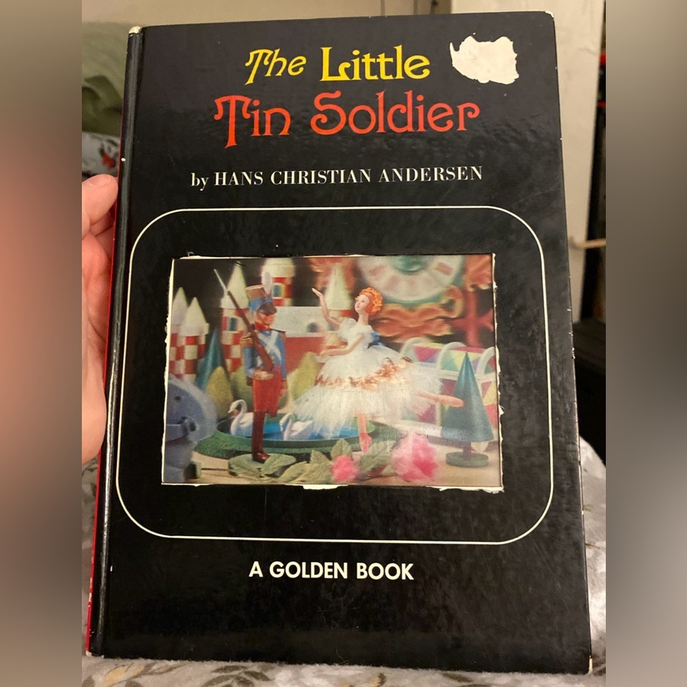 Vintage book The Little Tin Soldier by Hans Christian Andersen Andersen 1968